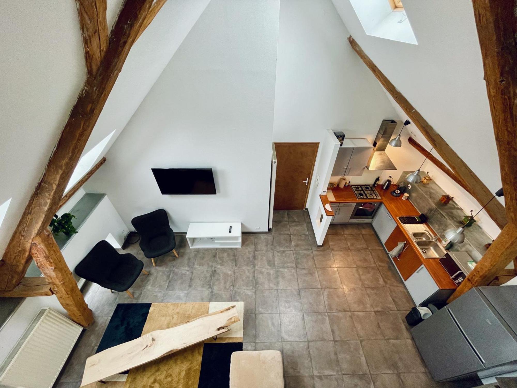 Duplex + Parking Gratuit Facile Apartment Sainte-Suzanne  ภายนอก รูปภาพ